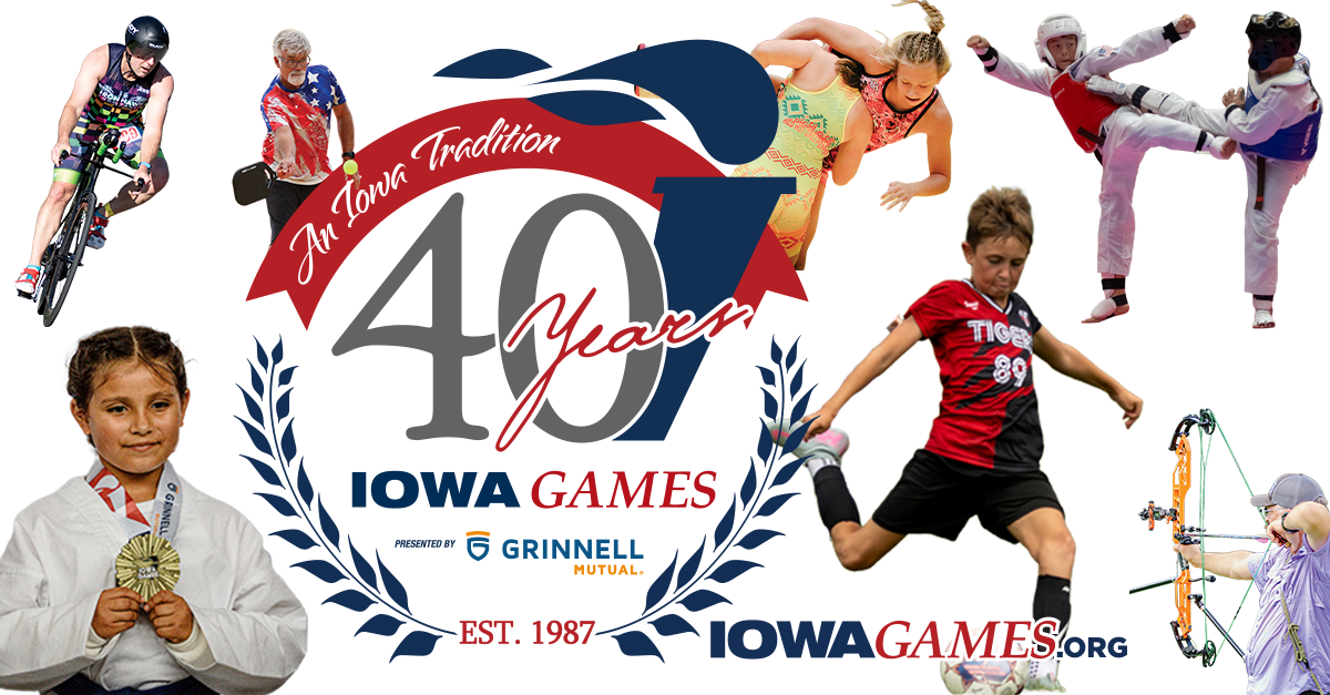2026 Summer Iowa Games - 40 Years